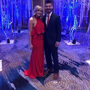 Red size 4 Prom or Formal Dress